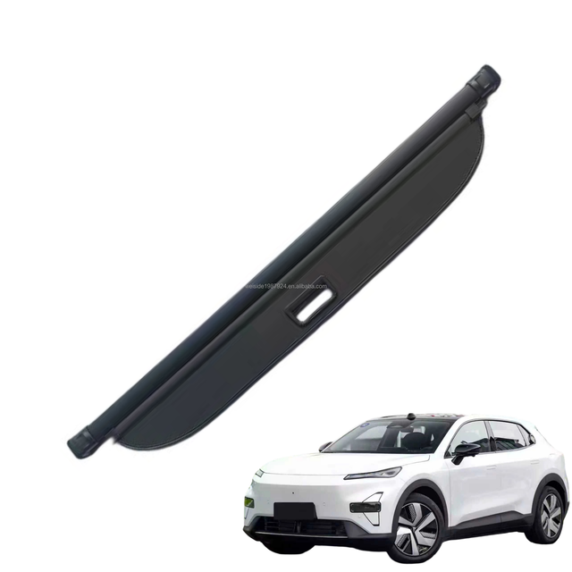 For CHANGAN DEEPAL S05 2024 Aluminium Alloy and Fabric Rear Trunk Luggage Cover Water Proof Cargo Cover Car Accessories