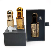 Coffret de bouteilles de baume Tola aux huiles essentielles personnalisées coffret d'emballage magnétique baume de parfum arabe distribué dans des bouteilles vides