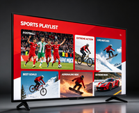 Boîtier Android OTT pour divertissement à domicile, décodeur vidéo 4K, mini téléviseur intelligent, décodeur TV