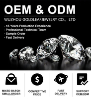 Goldleaf IGI Sertifikalı HPHT CVD Laboratuvarında Yetiştirilmiş Elmas DEF Renk VVS Berraklık 0.01-3.0CT Özel Fantezi Şekilli Gevşek Elmas