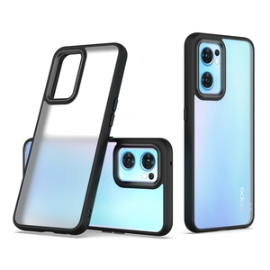 เคสแบบด้าน กรอบเลนส์โลหะ ฝาหลังซิลิโคนกันกระแทกแบบโปร่งแสง สำหรับ <span class=keywords><strong>Oppo</strong></span> Reno 7 5G 6 F21 8 Pro Plus A96 - Product Image 2