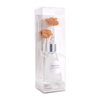 Bouteille en verre conique mat de 100 ml en gros, vide, pour diffuseur de parfum sans flamme, personnalisable, pour aromathérapie sans flamme