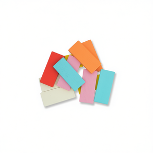 Rettangolo in legno Iln 2,0x4,0x0,3 cm multicolore 20 pz. Forniture per artigianato - Product Image 1