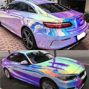 Vente chaude Chrome Couleur Emballage <span class=keywords><strong>Vinyle</strong></span> Film Sans Bulles D'air 1.52*18m <span class=keywords><strong>Vinyle</strong></span> Wrap Film Couleur Changeante Emballage Film <span class=keywords><strong>Vinyle</strong></span> - Product Image 3