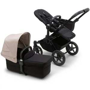 รถเข็นเด็กแบบขยายได้พร้อมเปลนอนและเบาะนั่งสำหรับเด็กเล็ก - Product Image 5
