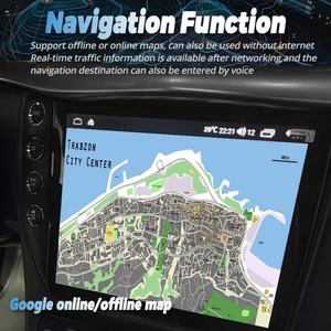 Reproductor Multimedia de Video para Automóvil Android de 10.4 Pulgadas para Maserati Gran Turismo GT 2007-2014, Panel AC, Carplay, GPS, Estéreo, Navegación WiFi 4G - Product Image 5