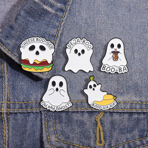 The New Listing Cartoon Burger Badge Pin Fashion Ornament Brooch Metal Crafts for Hat Clothing Accessories Decoration