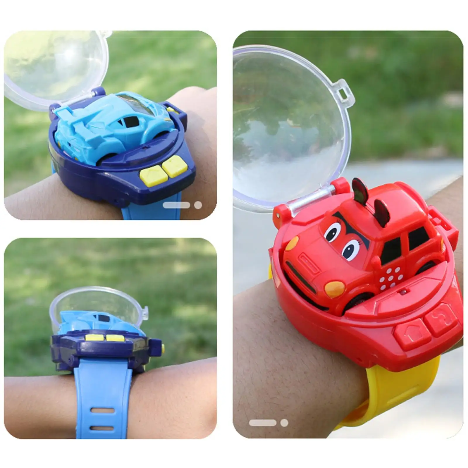 2022 New Mini Watch RC Car Remote Control Electric Wrist Infrared Sensing Racing Cars Watch For Boys Girls Gift