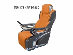Trône en cristal siège capitaine design de luxe avec massage zéro gravité pour MPV yacht alphard sprinter vito metris classe V VAN - Product Image 5