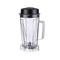 Blender électrique professionnel pour la nutrition, vitesse variable, utilisation en extérieur, capacité du pot de 2,0 L, lame en acier inoxydable, multifonctionnel