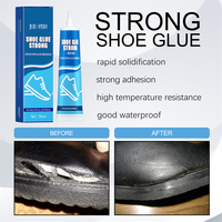Colle de réparation de chaussures JUE FISH, forte adhérence, imperméable, pour semelles en caoutchouc, céramique, acrylique, bois, plastique, verre, produits de bricolage, colle universelle