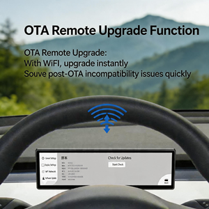 Affichage du tableau de bord automobile compatible avec <span class=keywords><strong>Tesla</strong></span> Model 3 Model <span class=keywords><strong>Y</strong></span>, design original assorti à la voiture, données de conduite en temps réel, assistance de sécurité - Product Image 4