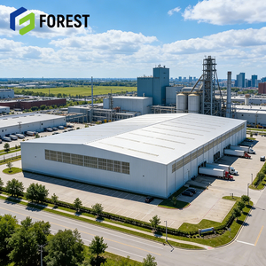 Centro Logístico de Estructura de Acero Estándar AISC con Características Ignífugas, Centro de Parque Logístico de Estructura de Acero Moderno - Product Image 2