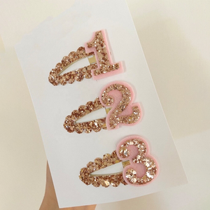 3 Piezas de Pinzas y Broches para el Cabello de Alta Calidad con Diseño de Dibujos Animados para Fiestas de Cumpleaños, Accesorios para el Cabello de Moda para Niñas - Product Image 3