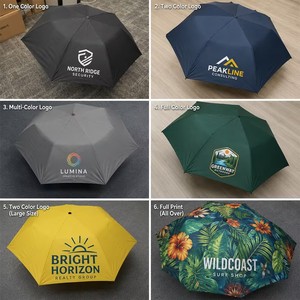 Paraguas Promocional Resistente de 27 y 30 Pulgadas, Paraguas de Golf Personalizado con Logotipo de Empresa, Completamente de Fibra de Vidrio - Product Image 5