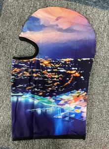 Pasamontañas de motocicleta personalizado con un orificio, transpirable, para refrigeración del cuello, máscara de esquí deportiva unisex 100% poliéster - Product Image 5