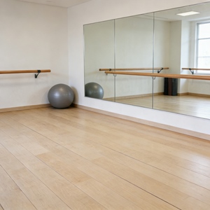 Suelo Deportivo Interior de Madera de Arce Sólida y Duradera con Sistema de Clic para Canchas de Baloncesto y <span class=keywords><strong>Campos</strong></span> Deportivos - Product Image 1