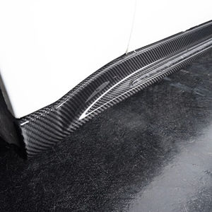 Para <span class=keywords><strong>Porsche</strong></span> <span class=keywords><strong>Panamera</strong></span> 2010 2011 2012 2013 2014 2015 2016 970 (de antiguo a nuevo 2026) 976 <span class=keywords><strong>GTS</strong></span>/SD Faldones Laterales de Fibra de Carbono Seca Eje Corto - Product Image 1