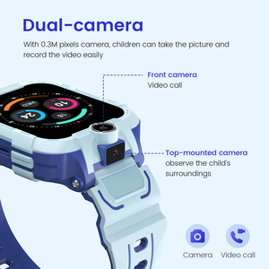 DH15S Kids Smart Watch Doppel kamera 1,83 ''IPS-Display Video anruf WIFI GPS LBS Standort SOS Anruf 700mAh 4G 2025 Kinder Relojes - Product Image 4