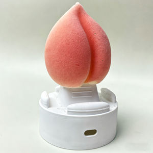 3D Peach Flavored Fruit <span class=keywords><strong>Ice</strong></span> <span class=keywords><strong>Cream</strong></span> Frutas Naturais Halal Certificado Atacado Baixo Açúcar Diversão Em Forma De Picolé Personalizado - Product Image 6