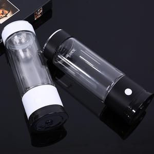 OEM Portable 380ML <span class=keywords><strong>Rechargeable</strong></span> Riche En Hydrogène <span class=keywords><strong>Bouteille</strong></span> D'eau Alcaline 3 Minutes Ioniseur SPE PEM En Alliage De Zinc Fond Verre Matériel - Product Image 5