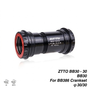 Componente de Ciclismo: Eje de <span class=keywords><strong>Pedalier</strong></span> de Bicicleta de Aleación BB30 con <span class=keywords><strong>Rodamientos</strong></span> Roscados de Cuatro Pares y Eje de 30mm - Product Image 3