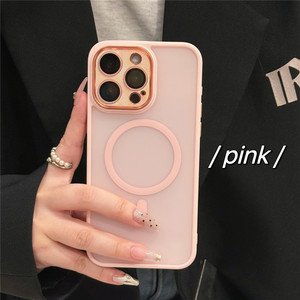 Funda magnética para <span class=keywords><strong>iPhone</strong></span> 16 Pro, funda de teléfono mate translúcida para <span class=keywords><strong>iPhone</strong></span> 11/12/13/14/15/16, funda protectora a prueba de golpes para hombres y mujeres - Product Image 6