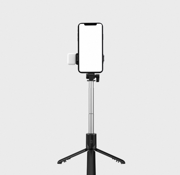 Portable Professional Alloy Extendable All-In-One Tripod Selfie Stick for Mobile Phone Shooting Travel Selfies Anti-Shake Mini