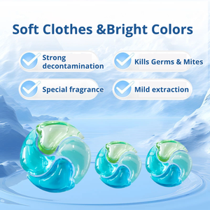 Huishoudelijke Reinigingsproducten Waspoeder Gel Wasmiddel Ingekapselde Groothandel Schone Wasmiddel Pods - Product Image 2