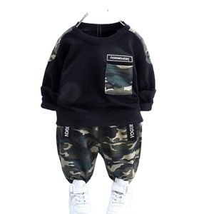 Vêtements d'hiver décontractés de haute qualité pour enfants, ensemble complet chaud en 3 pièces avec manteau, chemise et pantalon à imprimé animal - Product Image 4