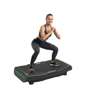 <span class=keywords><strong>Plateforme</strong></span> <span class=keywords><strong>vibrante</strong></span> électrique <span class=keywords><strong>4D</strong></span> Y pour le remodelage corporel <span class=keywords><strong>et</strong></span> la réduction de la graisse - Construction métallique, design portable pour usage domestique, charge maximale 150 kg - Product Image 1