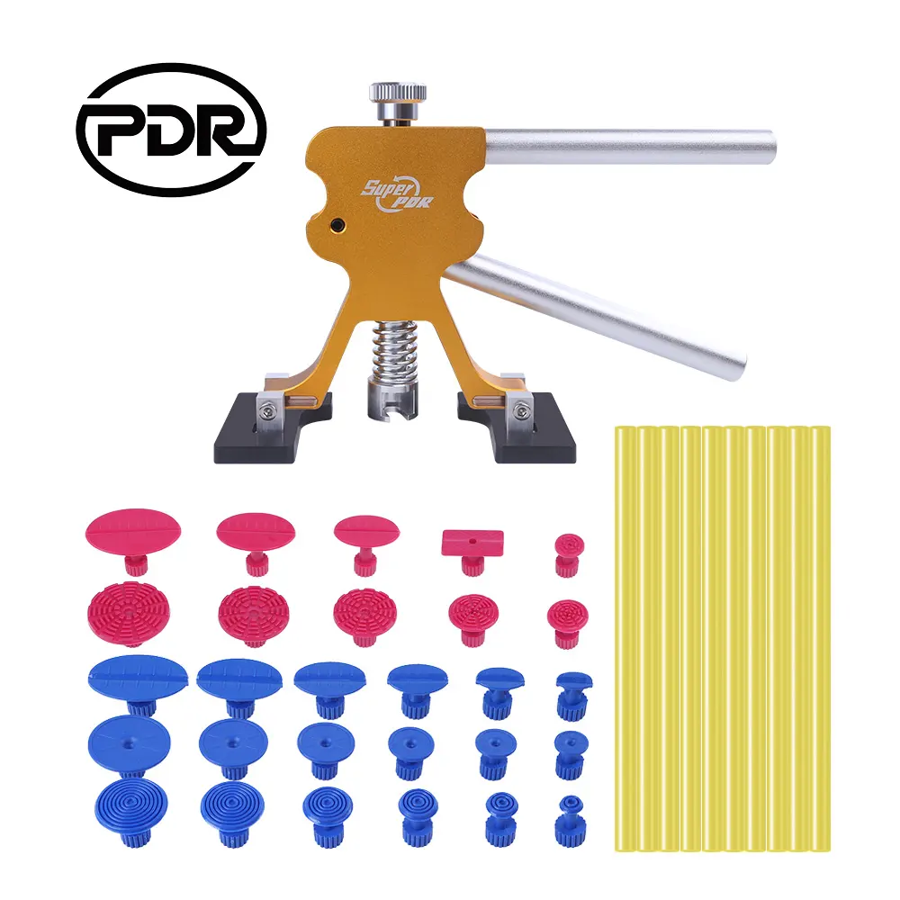 סופר PDR רכב דנט הסרת כלי אוטומטי גוף תיקון ערכת משיכת כרטיסיות דבק משיכת כרטיסיות pdr דבק tab