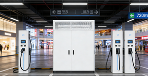 Armadio di ricarica rapida <span class=keywords><strong>EVI</strong></span> 720KW DC con bilanciamento dinamico del carico OCPP 2.0 CCS2, nuovo hub di ricarica pubblico per flotte di veicoli elettrici per impieghi gravosi - Product Image 5