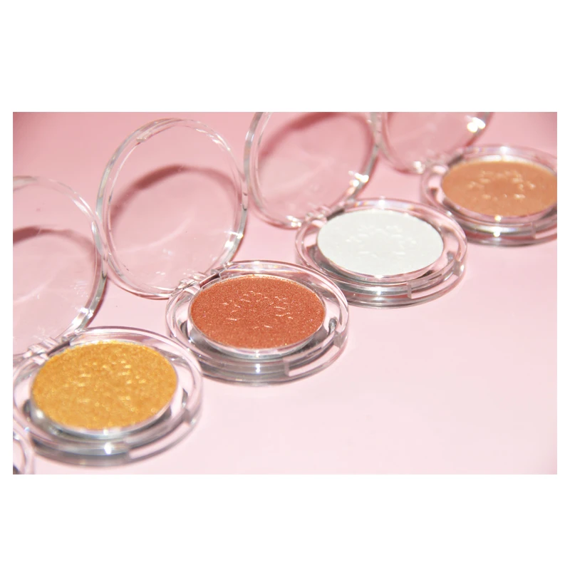 cosmetics private label makeup resaltadores luxury highlighter pigment shiny best selling highlighter