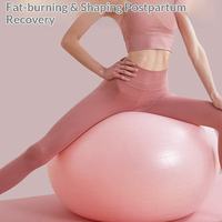 Pelota de Yoga de PVC Resistente, Opciones de 55/65/75 cm, Entrenamiento de Equilibrio, Logotipo Personalizado Disponible, MOQ Bajo, Pelota de Pilates