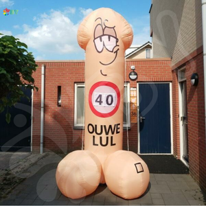 Poupées hollandaises, ballon gonflable Old Dick avec numéro modifiable - Product Image 5