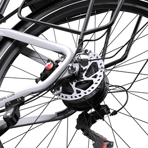Bicicleta Eléctrica Urbana de Alto Rendimiento con Cuadro de Aluminio, Motor sin Escobillas de 250W Integrado, Largo Alcance y Alta Velocidad (27)-OT05 Rea - Product Image 6