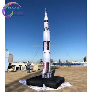 Cohete Inflable Publicitario Personalizado para Exhibición - Product Image 4