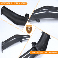 Aileron de coffre arrière en fibre de carbone style Z06 pour Chevrolet Corvette C8 – Accessoire de véhicule
