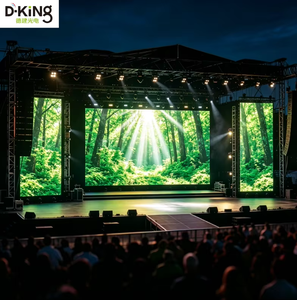 Écran LED extérieur 3D HD commercial 500*1000mm avec boîtier en aluminium moulé sous pression pour centre commercial, magasin de détail, mur publicitaire - Product Image 3