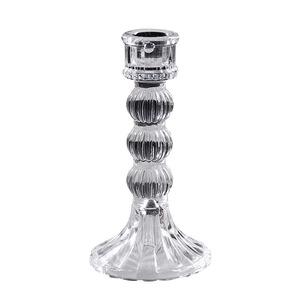 <span class=keywords><strong>Bougeoir</strong></span> en verre épais de style européen HBL, élégant support à <span class=keywords><strong>bougie</strong></span> <span class=keywords><strong>pour</strong></span> décoration de centre de table - Product Image 6