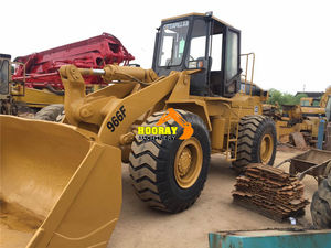 Chargeuse sur pneus Caterpillar 966F2 d'occasion 100% d'origine du Japon, modèle 2020, capacité nominale de 6 tonnes, moteur à essence - Product Image 6