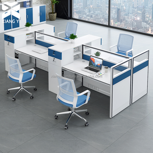 Poste <span class=keywords><strong>de</strong></span> travail informatique avec cloison pour centre d'appels, mobilier <span class=keywords><strong>de</strong></span> bureau, table <span class=keywords><strong>de</strong></span> bureau, escritorio - Product Image 1