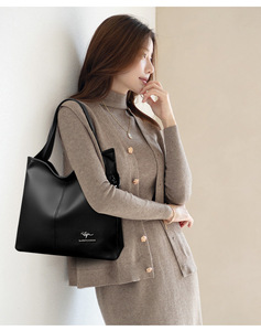 Women's PU Leather Top Handle Bags Bolsa Feminina Luxury Designer Handbags for Women Female Shoulder Sac <b>Tote</b> Shopper Bag - Product Image 2