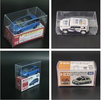 Boîte d'emballage en PVC pliable de fabrication industrielle pour voitures miniatures avec protection anti-dommages