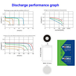 リチウム電池Cr2 3v 850mah一次リチウムBettery - Product Image 6