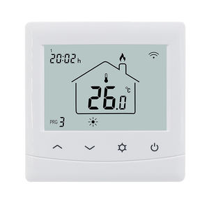 <span class=keywords><strong>Termostato</strong></span> programable inteligente Google <span class=keywords><strong>Nest</strong></span> Diseño moderno HVAC digital para calefacción del hogar Material ABS y PC para uso en apartamentos - Product Image 1