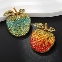 Kerstappelbroche Modejas Fruitaccessoire Sieraden
