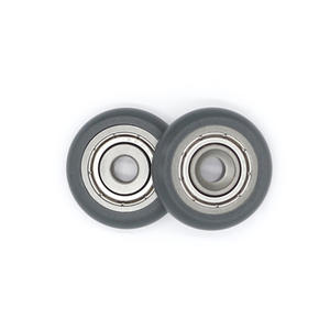 Manufacturer Supplied PVC <b>Window</b> Pulleys 420 Stainless Steel POM Non-Standard S688ZZ Bearing Rubber-Coated <b>Door</b> <b>Window</b> <b>Rollers</b> - Product Image 4