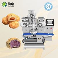 Machine automatique industrielle à encruster les pâtes de mochi, ligne de production de pâte à pain haute capacité